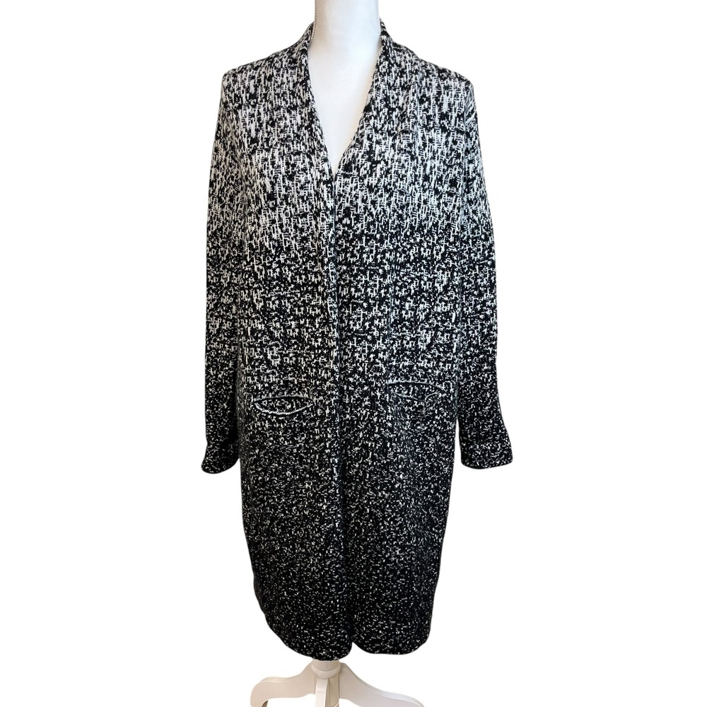 ATHLETA Wool Cashmere Wyeth Ombre Cardigan Sweater Jacket Coat Sz M‎ Long
